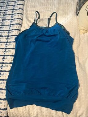 Old Navy Blue and Teal Sports Tank